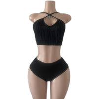 Ensemble Pole Dance à franges – NITI™ Audace