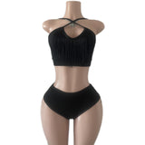 Ensemble Pole Dance à franges – NITI™ Audace