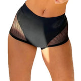 Ensemble Pole Dance NITI Panthera - Haut + Short en résille noire