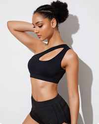 BRASSIÈRE POLE DANCE NOIR - EVIDENCE | VYBE