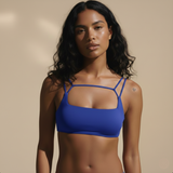 Brassière Pole Dance bleu - Bliss VYBE