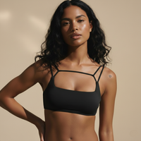 Brassière Pole Dance noir - Bliss VYBE