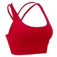 Brassiere Pole Dance Entrelace – VYBE rouge