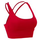 Brassiere Pole Dance Entrelace – VYBE rouge