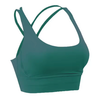 Brassiere Pole Dance Entrelace – VYBE vert