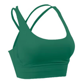 Brassiere Pole Dance Entrelace – VYBE vert