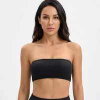 Brassiere pole dance Vertige VYBE - coloris noir vue de face