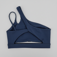 Brassière pole dance asymétrique VYBE™ navy