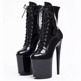 Chaussures pole dance plateforme studio entraînement Appolonia™ noir