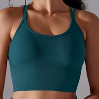 Crop top pole dance vert -  Cléopatra by Liraï