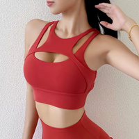 Haut Pole Dance rouge - Intimidation by Appolonia