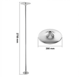 Q&G™ Barre de Pole Dance Dualmode GRIS