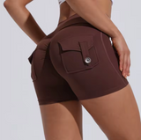 Short Pole Dance Cargo Bravoure – BLOW™ brun