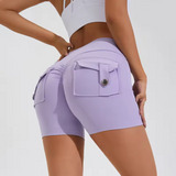 Short Pole Dance Cargo Bravoure – BLOW™ mauve