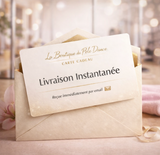 E-carte cadeau pole dance avec livraison instantanée par email