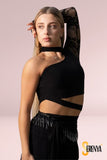 Ensemble Pole Dance Noir - Strelizia | Serenya