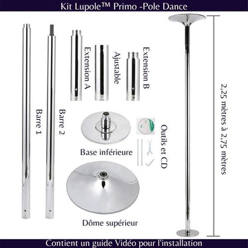 Barre De Pole Dance Sans Fixation Plafond