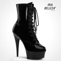 chaussure pour pole dance bottines noires