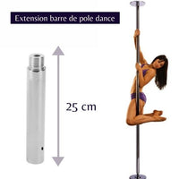 Extension pour barre de pole dance 25cm